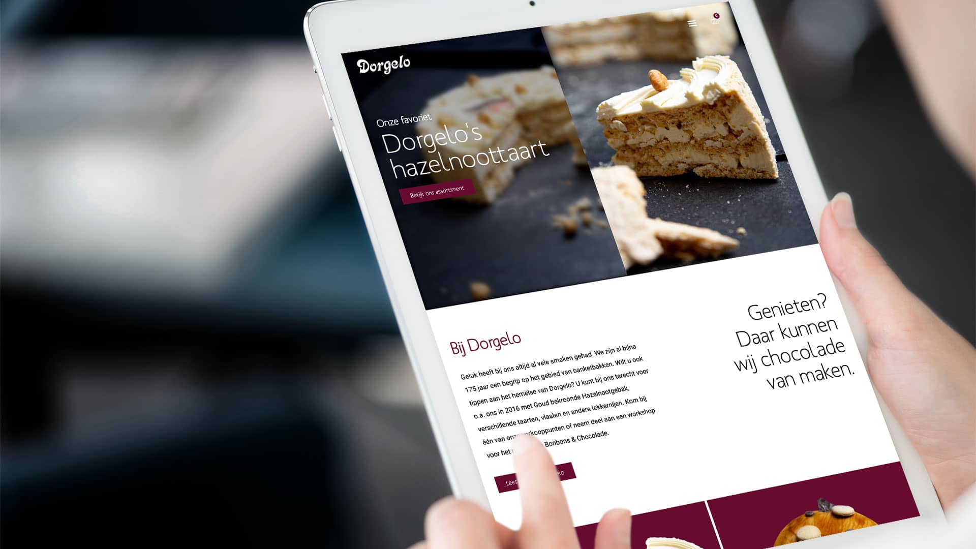 Banketbakkerij Dorgelo - website - Halte2